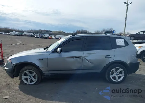 2004 BMW X3 2.5I из США, поврежденный, VIN WBXPA73464WC40357